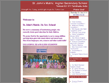 Tablet Screenshot of johnschooltenkasi.org